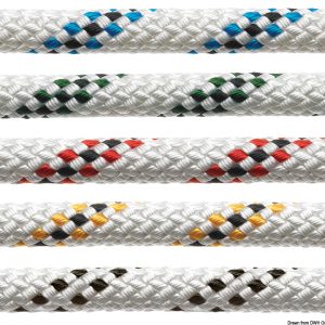 MARLOW Cuerda Marlowbraid blanca con mota