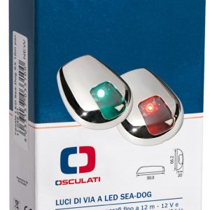 Luces de navegación LED de acero inoxidable Sea-Dog.