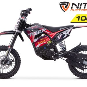 NITRO MILANO Moto de cross infantil 1000W 36V Litio Eco midi Tiger VX DLX 12″