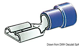 Conectores de cuchilla preaislados Faston (4,7 mm, 6,3 mm, 9,5 mm)