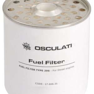 Filtro diésel tipo CAV con drenaje de agua.
