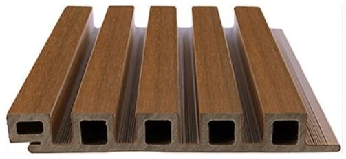 Pack 5 lamas Revestimiento Fachadas pared WPC NEWTECHWOOD UH-61 197x25x2400 mm
