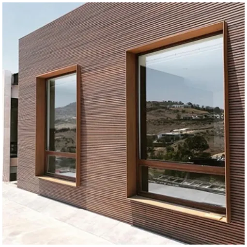 Pack 5 lamas Revestimiento Fachadas pared WPC NEWTECHWOOD UH-61 197x25x2400 mm - Imagen 3