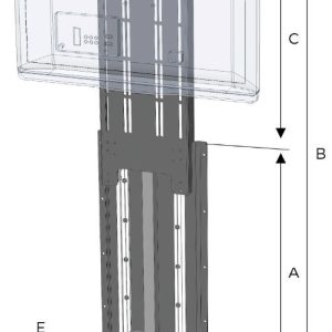 ELEVADOR DE TV ARRIBA-ABAJO