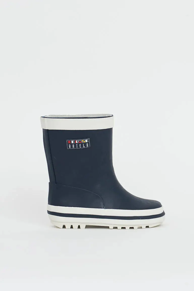 Botas impermeables para niño y niña Color Azul Talla 22-23 - Imagen 3