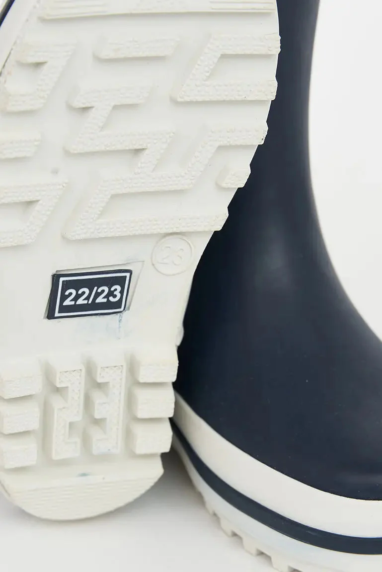 Botas impermeables para niño y niña Color Azul Talla 22-23 - Imagen 5