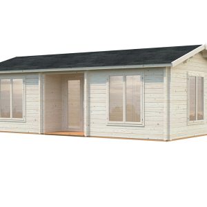 Bungalow de madera Anna – 26,8+1,9 m2