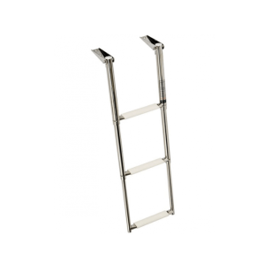 Escalera Telescópica Inox Standard 3 Peldaños