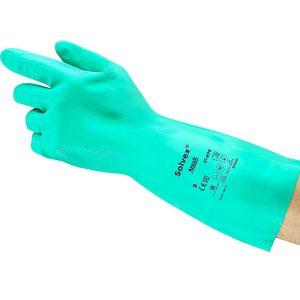 Guantes de nitrilo Ansell Solvex 37-675 (pack ahorro 12 pares)