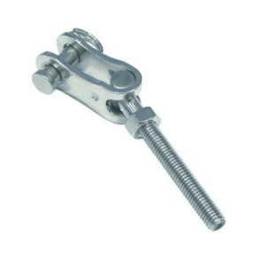 Horquilla basculante con hilo a izquierdas inoxidable 316 A4
