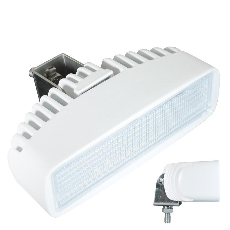 AquaLED Foco Rectangular blanco 146×46 mm