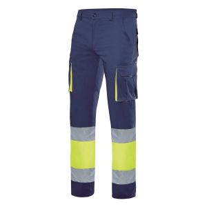 Pantalón alta visibilidad bicolor Velilla Stretch 303002S